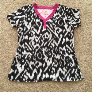 Healing Hands - Scrub top, Size Large